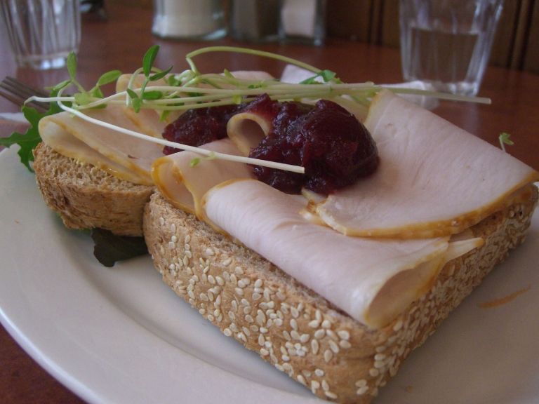 Turkey Cranberry Sandwich