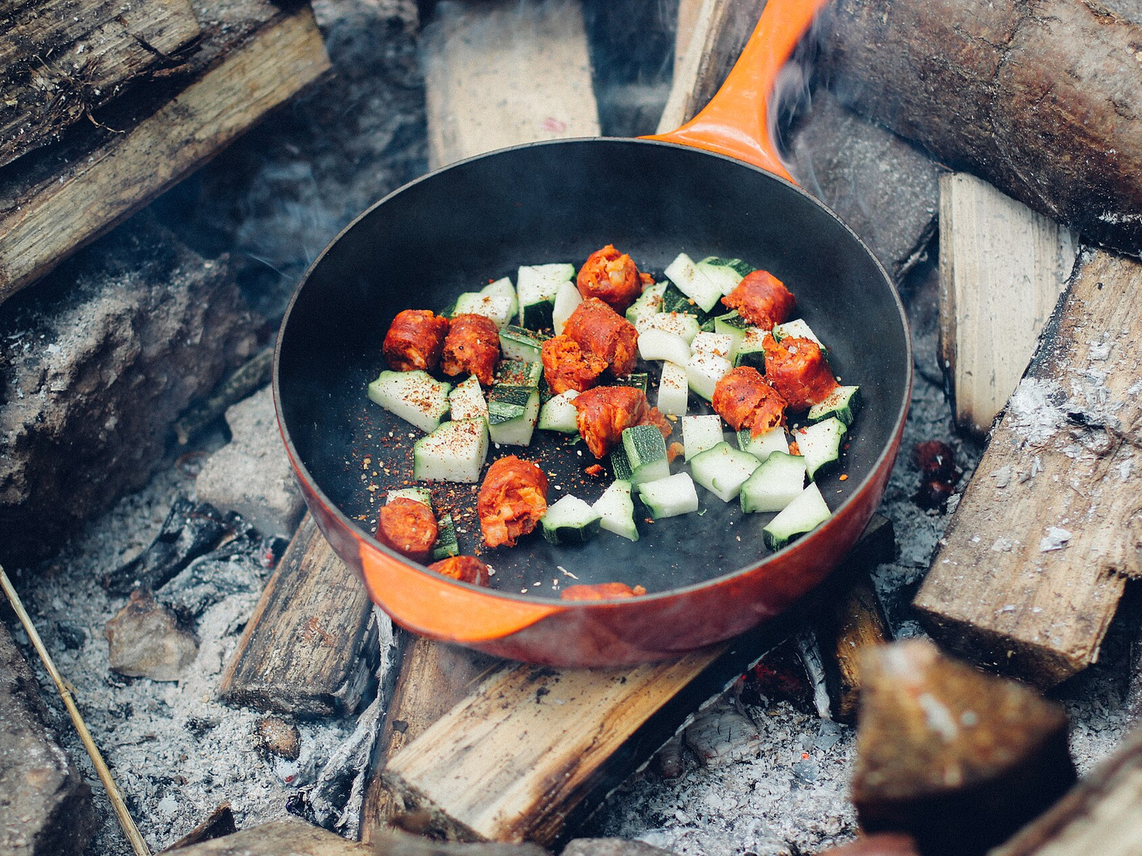 Turkey, Zucchini and Bean Skillet