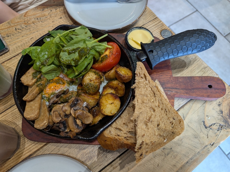 Turkey and Veggie Breakfast Skillet (Dairy-Free)