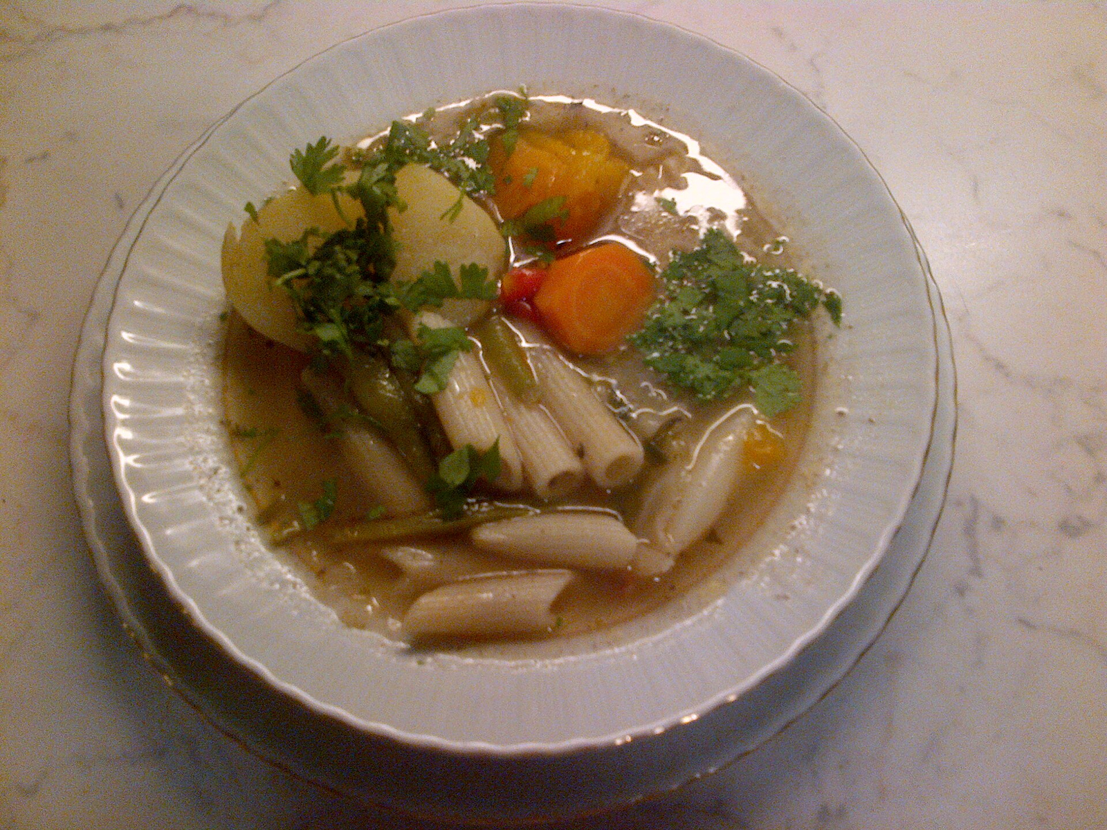 Hearty Turkey Vegetable Soup