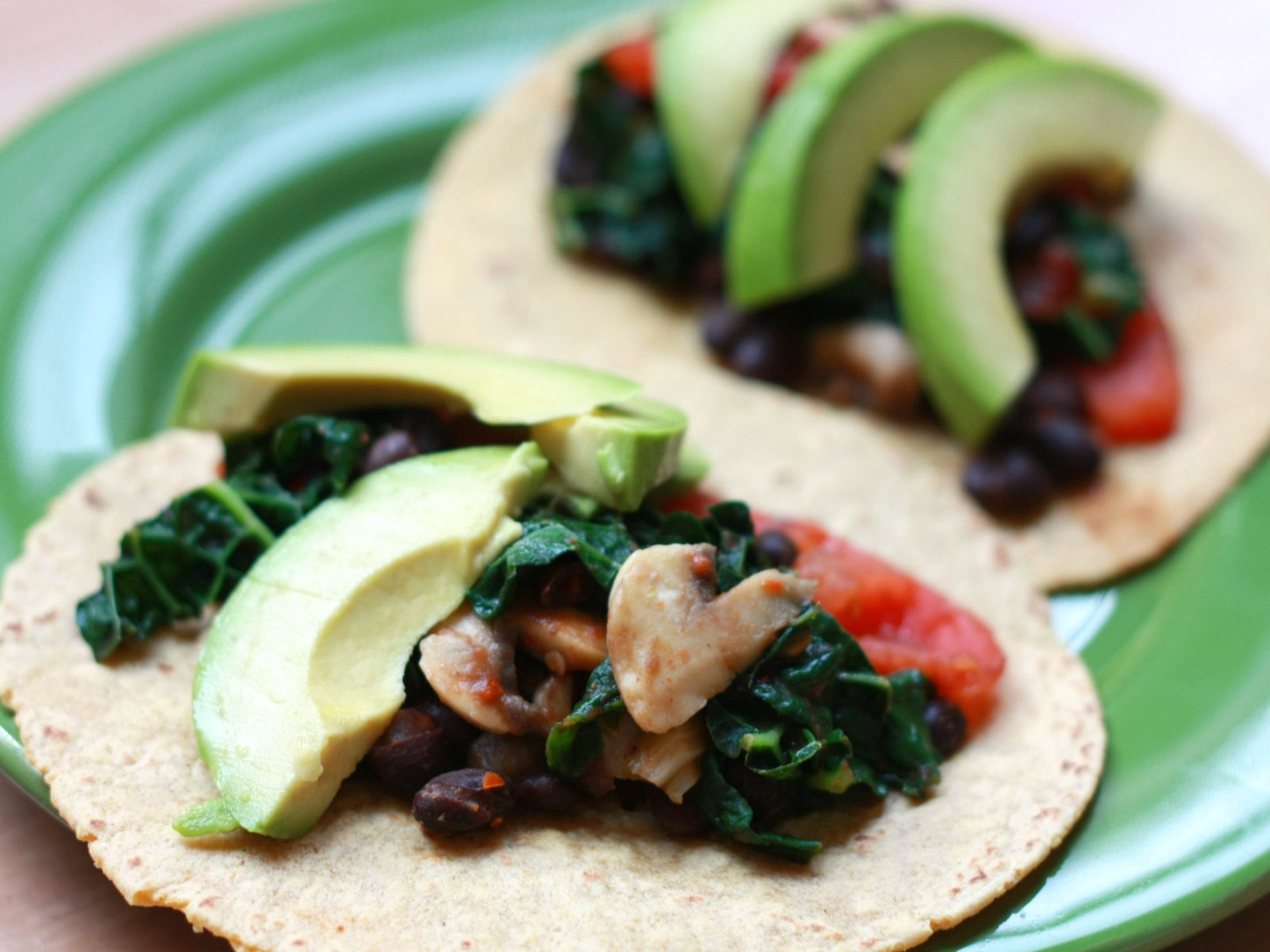 Crispy Black Bean Tacos with Corn Salsa (Vegan)