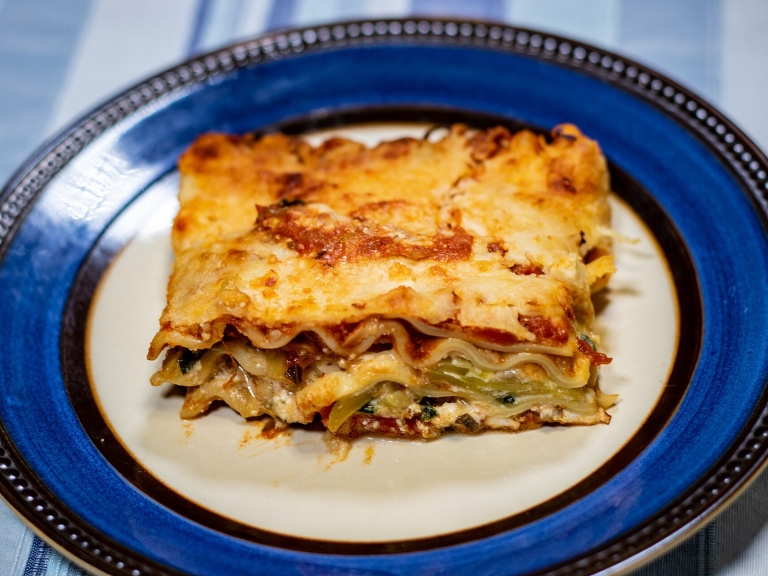 Tofu Ricotta Lasagna (Vegan)