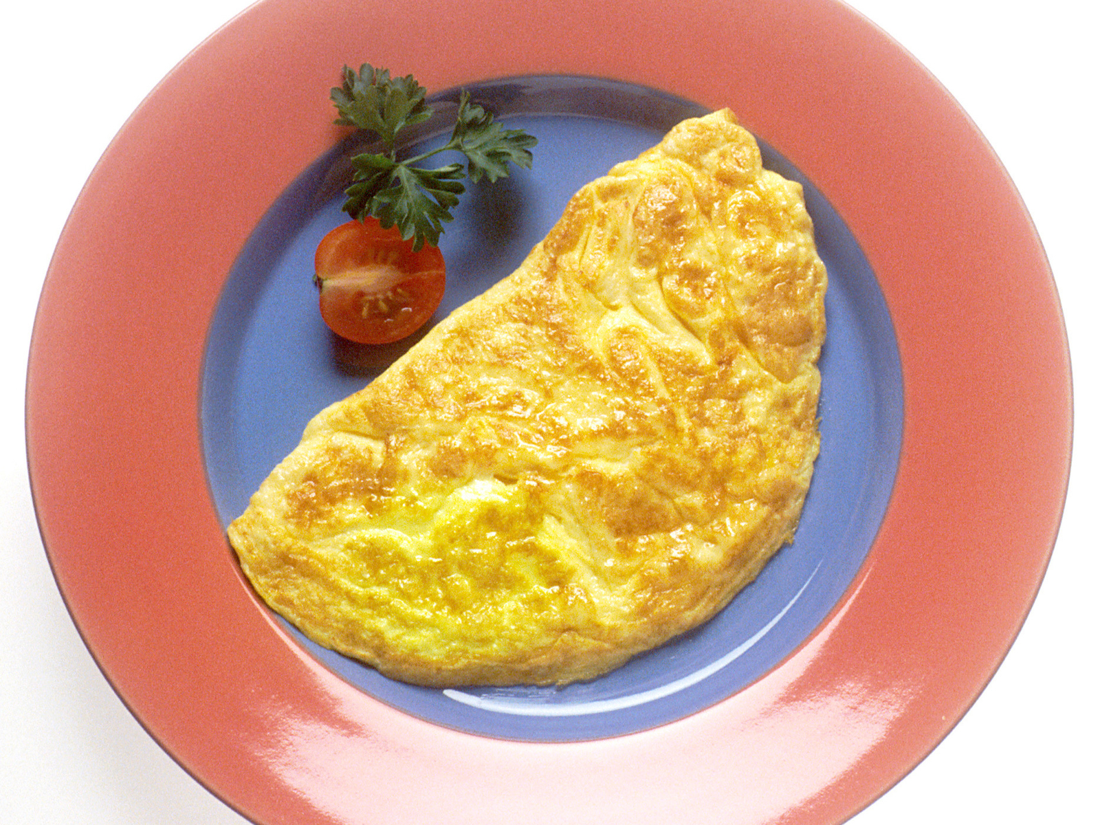 Western Omelette with Ham and Peppers