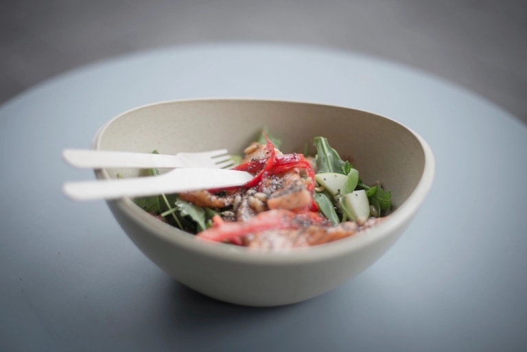 Bowl of fresh salad