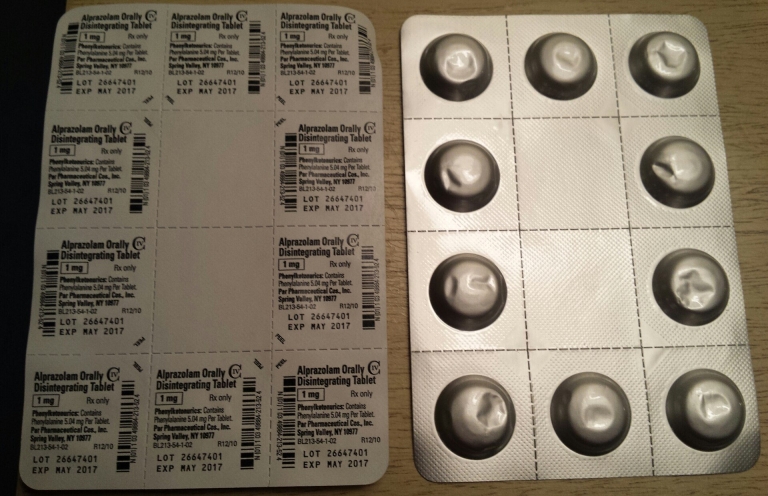 Tablets in a blister pack