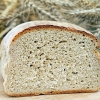 Loaf of whole-grain bread