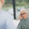 Woman at a health appointment